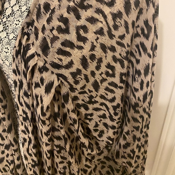 ARITZIA EVIL TWIN Cheetah Print Cardigan - Picture 5 of 7